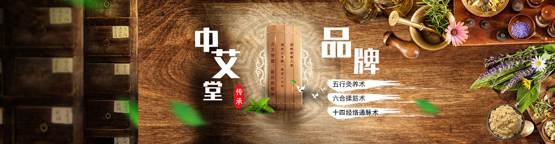 艾灸加盟_养生馆加盟「10大品牌」排行榜 - 中艾堂艾灸养生馆加盟首页